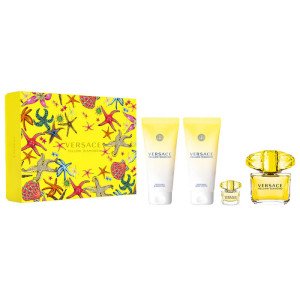 Versace COF Yellow Diamond EDT90+BSG100+BL100+EDT 5MLS