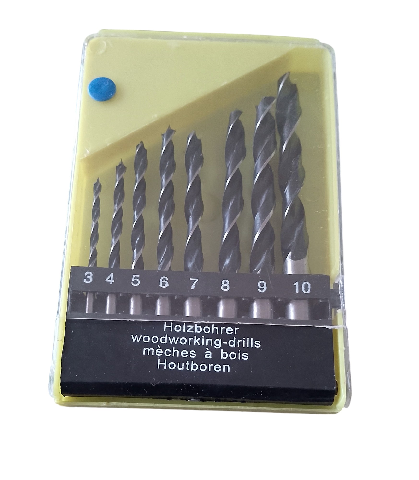 Wood Bit 8pc Set - (3-10)mm