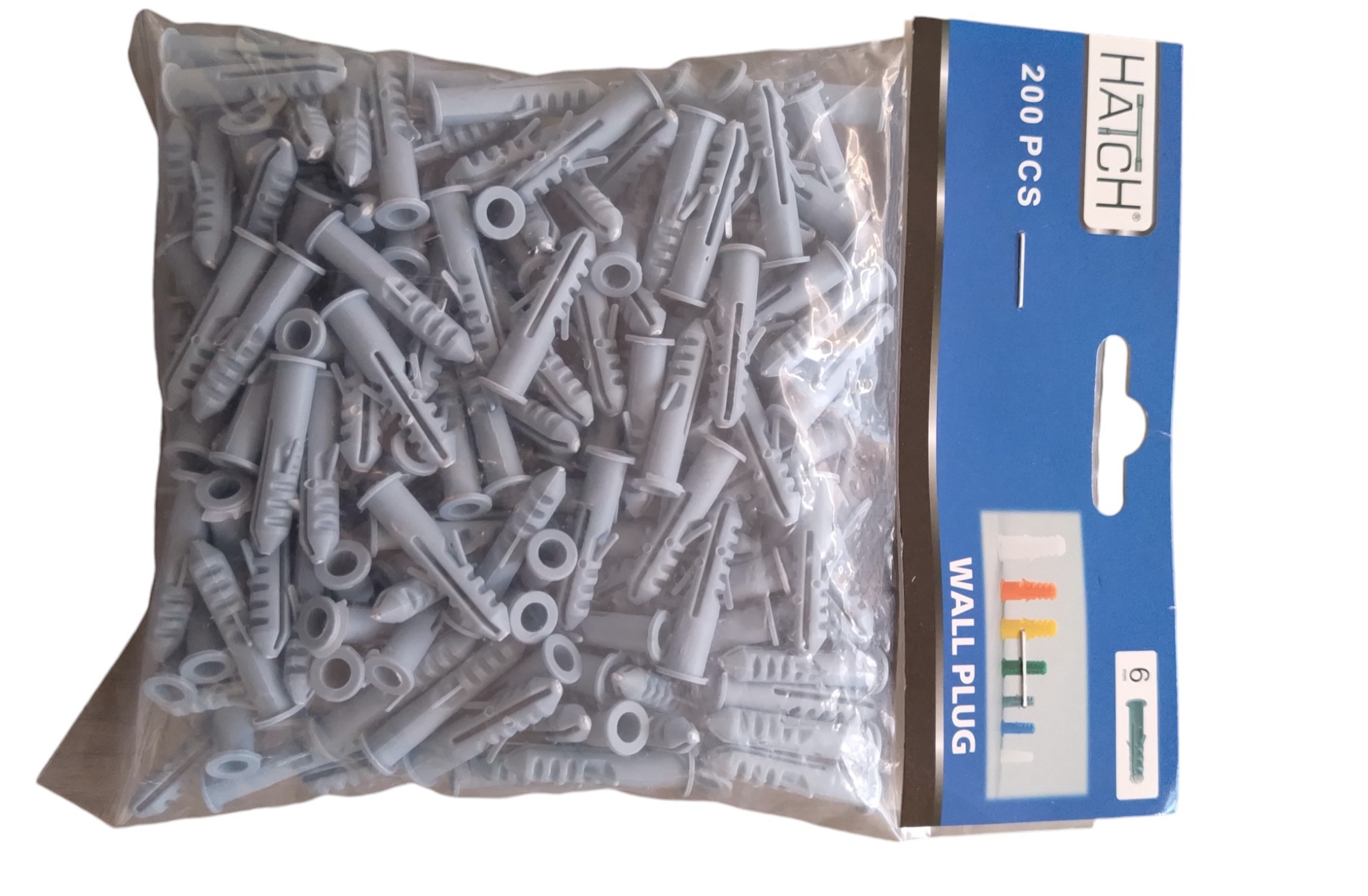 Wall Plug - Grey Fish HATCH (M6)