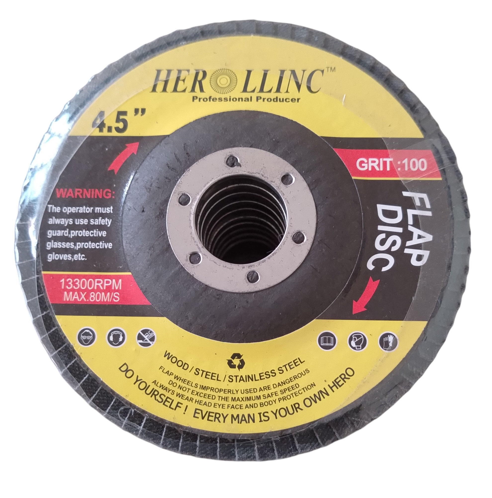 Flap Disc - GRIT:P100 (4.5-inch)
