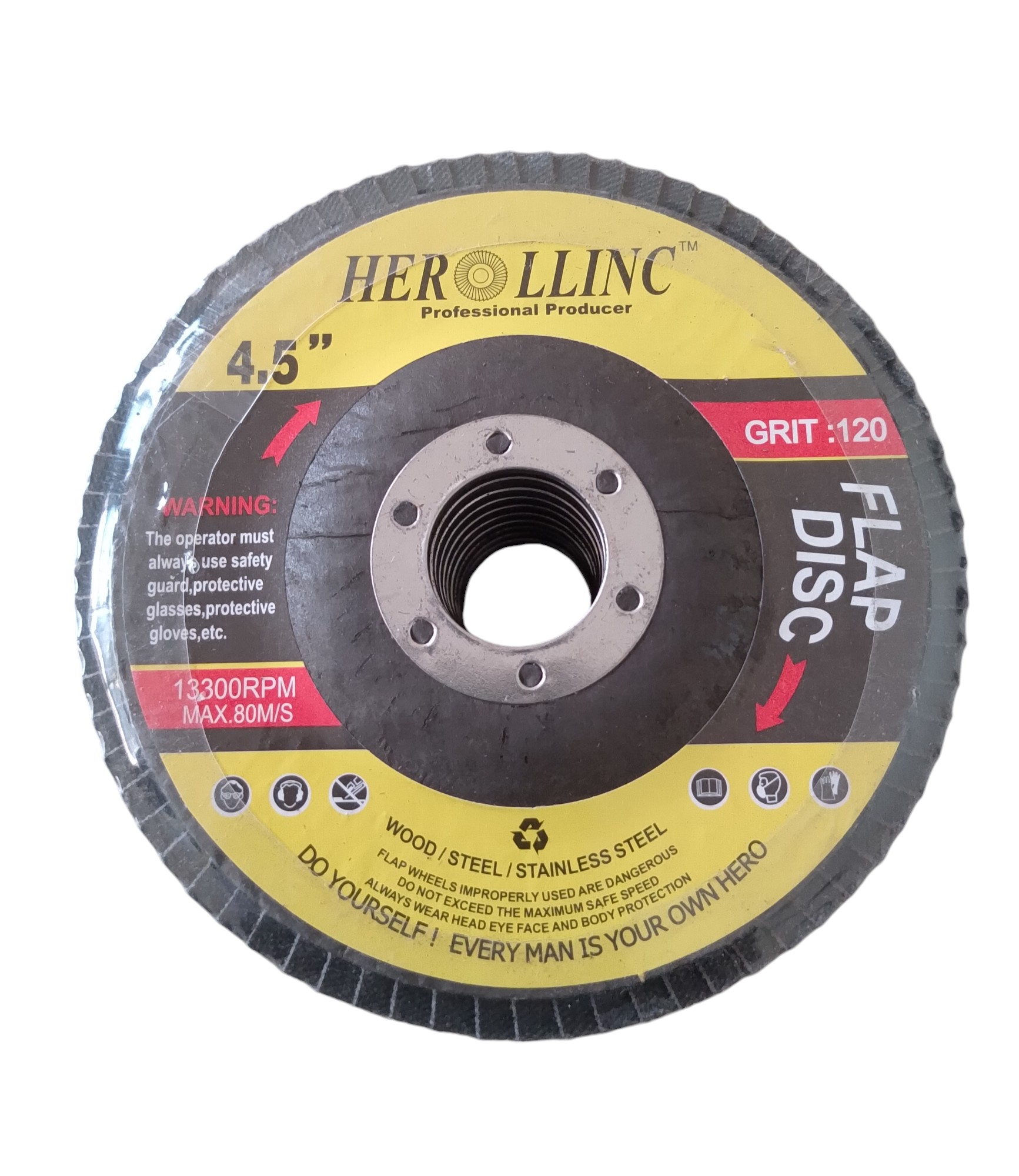 Flap Disc - GRIT:P120 (4.5-inch)