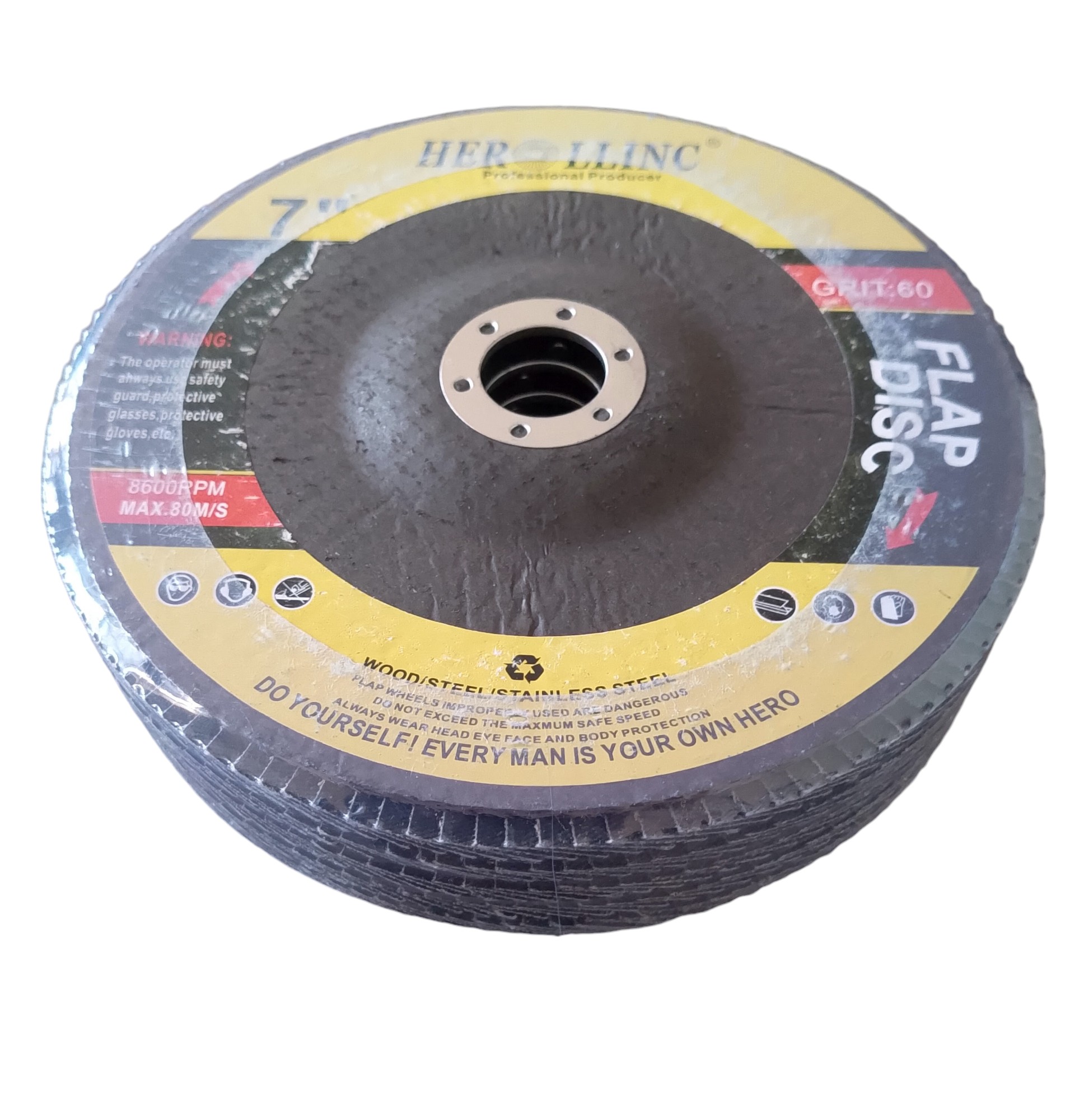 Flap Disc - GRIT:P60 (7-inch)