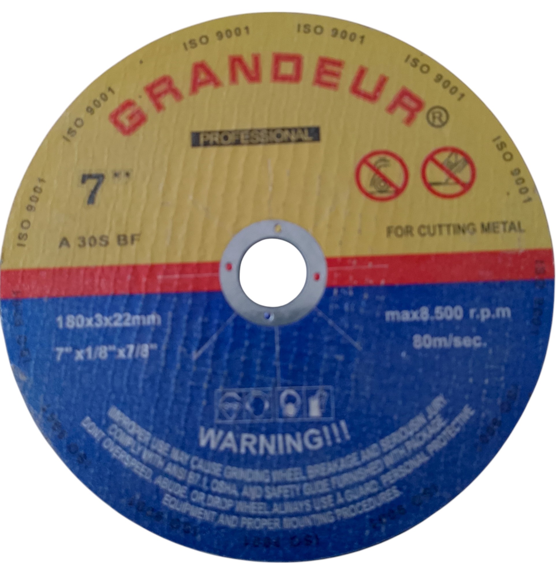 Cutting Disc - [3mm] GRANDEUR (7-inch)