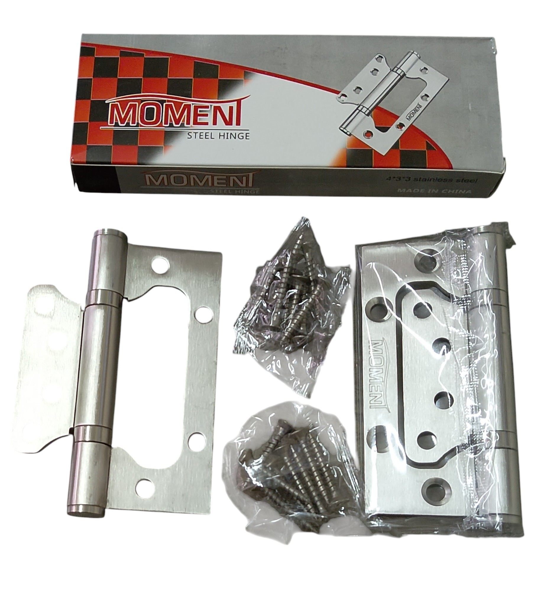Butterfly Hinges - Silver