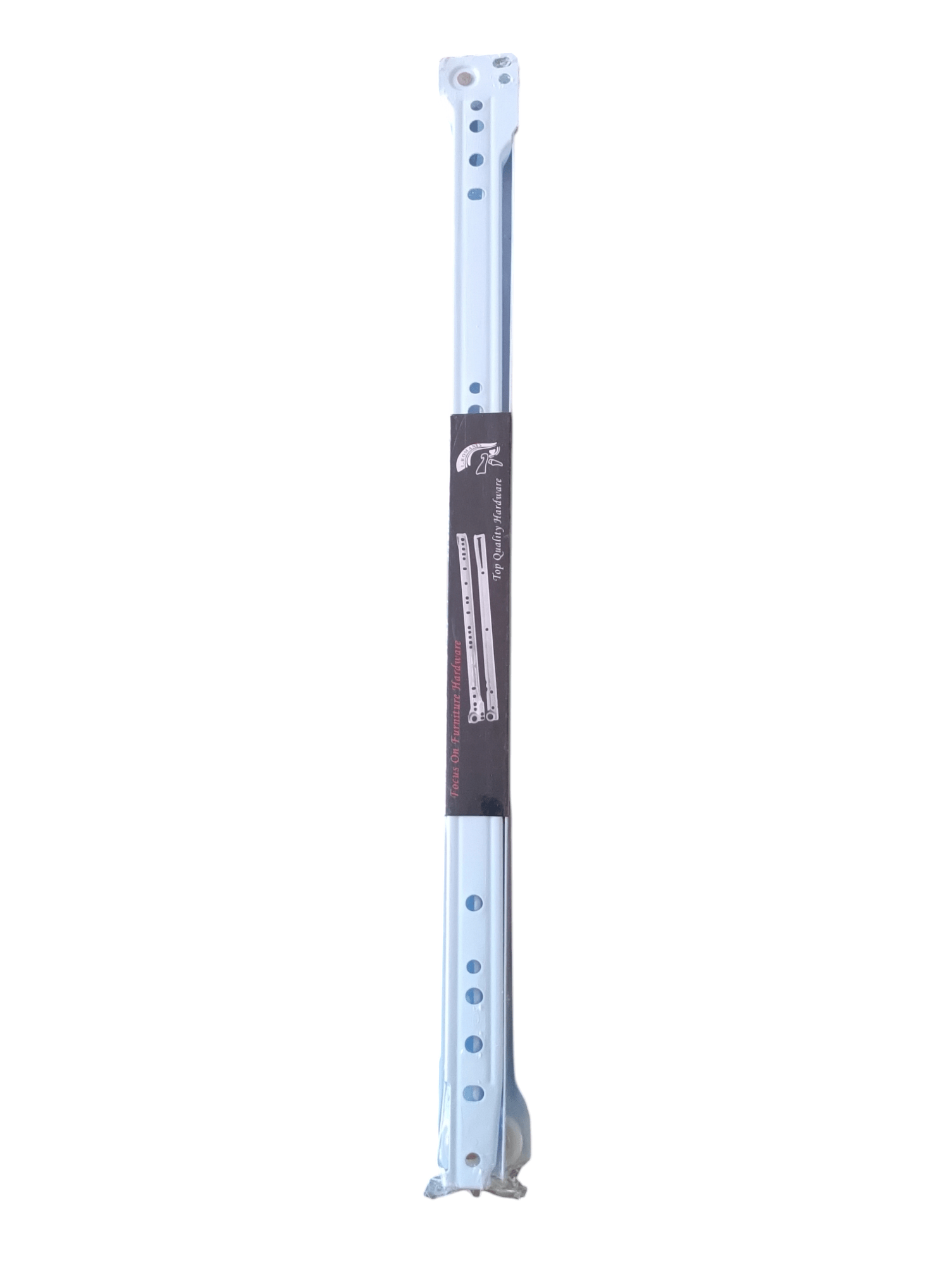 Drawer Rail - White 18-inch